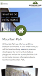 Mobile Screenshot of mountainparktownhomes.com